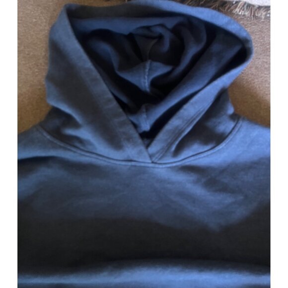 Free People Such a Flirt Romper Navy Blue Hooded Open Back Long Sleeve XS, S NEW - Picture 10 of 16